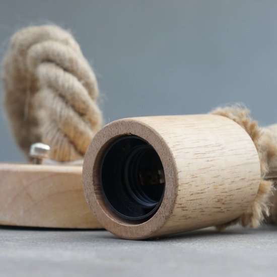 Nedis Touwlamp met een 5W dimbare wifi led lamp