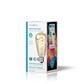 Nedis Wi-Fi Warm tot Koel Wit LED Filamentlamp| Gedraaid | E27 | ST64 | 5,5 W | 350 lm