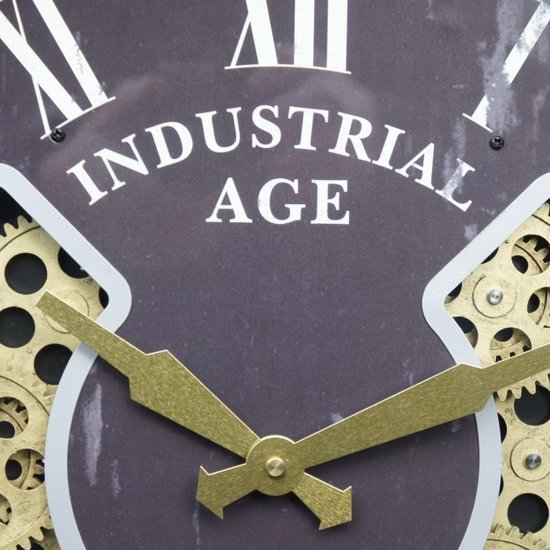 Goods Industrieel zakhorloge Ø60cm zwart