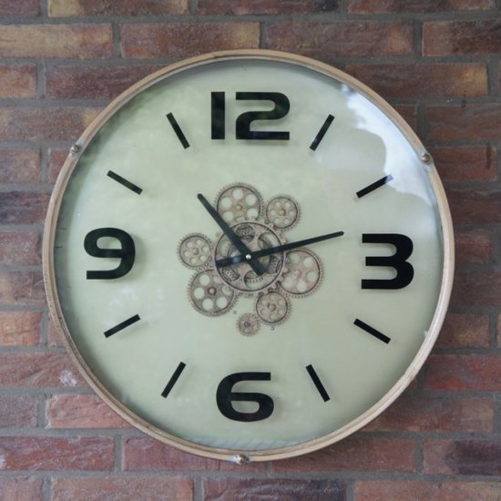 Kolony Radarklok-tandwielklok Ø 60cm messing kleur