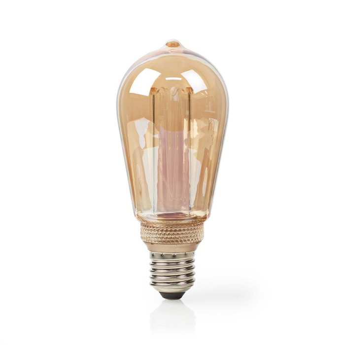 Mellow Koloniaal puree Led kooldraadlamp 4W, 120lm, 1800K, Dimbaar, Goud | Rimisa sfeer en  decoratie