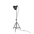 By Mooss Industriële vloerlamp Sunburn 153 - 220 cm zwart