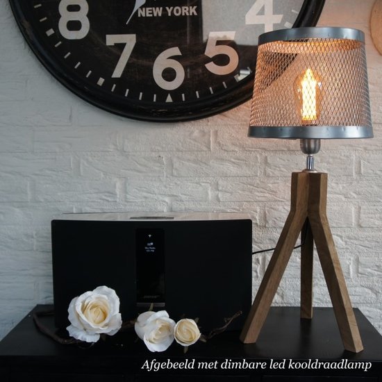 By Mooss Tafellamp Sunburn bruin 45cm