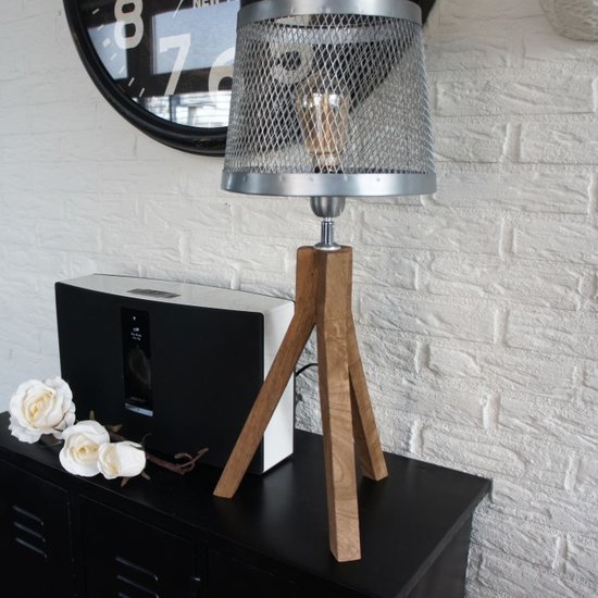 By Mooss Tafellamp Sunburn bruin 45cm