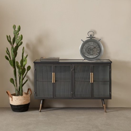 Countryfield Tafelklok zakhorloge Barker S zilver/grijs 39cm