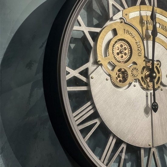 Kolony Tandwiel klok Damn  Ø 60x8cm