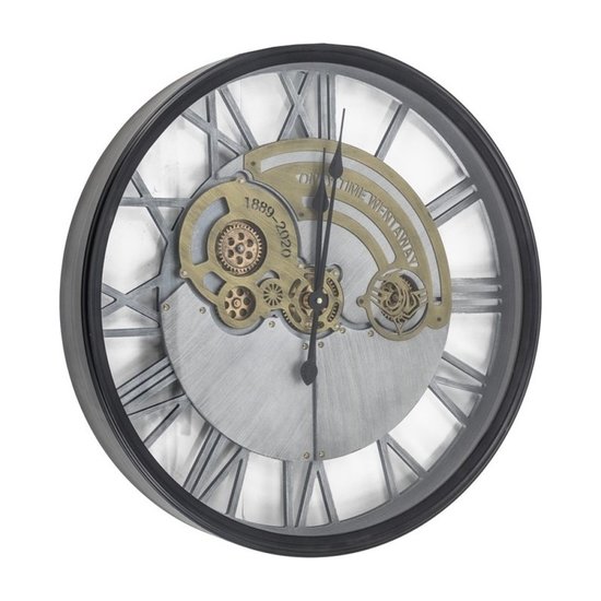 Kolony Tandwiel klok Damn  Ø 60x8cm