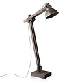 by Mooss Vloerlamp Sunburn 125 cm zwart geblakerd