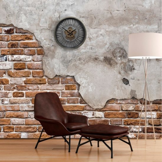 Rimisa Radarklok "Hamburg" S gestanst staal Ø 46 cm