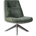 HomeBound by KY Draaifauteuil Monique in velvetstof olive