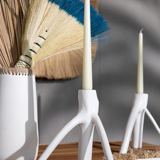 Bazar Bizar De Sneaky Vaas - Wit Naturel - M