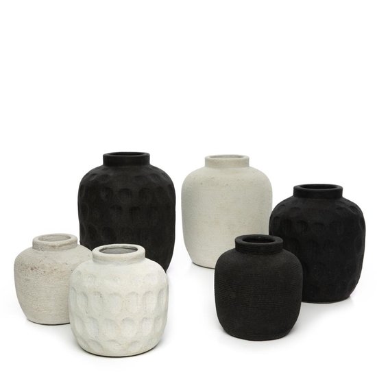 Bazar Bizar De Trendy Vaas - Beton - L