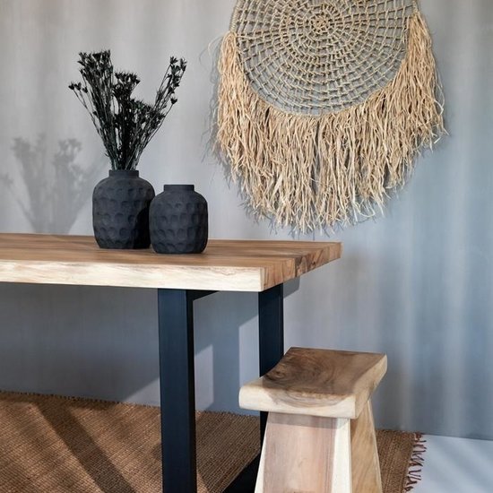 Bazar Bizar De Trendy Vaas - Zwart - M