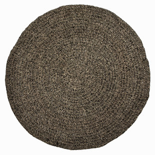De Seagrass Tapijt - Naturel Zwart - 200