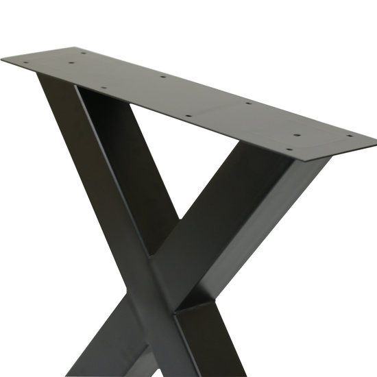 OAK Design Set van X poten voor boomstamtafel