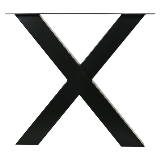 OAK Design Set van X poten voor boomstamtafel