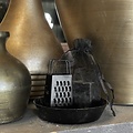 HomeBound Metalen schaaltje zwart voor amberblokjes