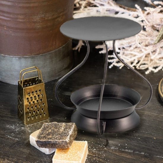 HomeBound Geurbrander voor amberblokjes zwart
