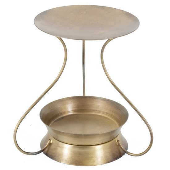 HomeBound Geurbrander voor amberblokjes goudkleur