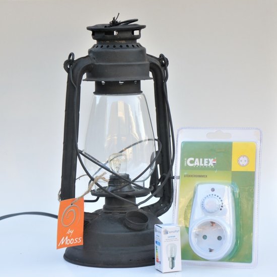 By Mooss Stormlamp compleet met lichtdimmer en lamp