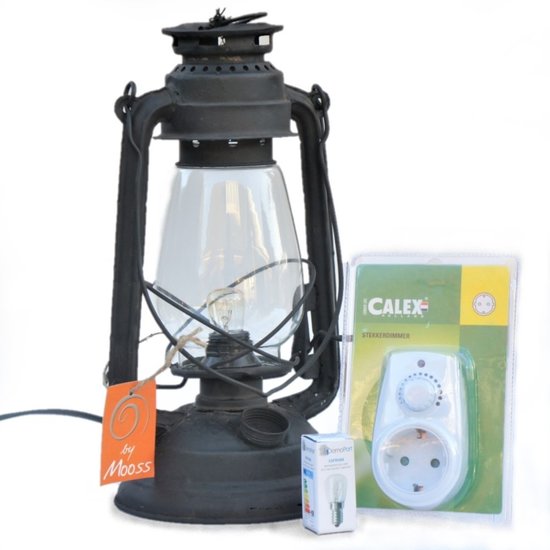 By Mooss Stormlamp compleet met lichtdimmer en lamp