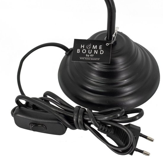HomeBound Bureaulamp zwart met gratis ledlamp