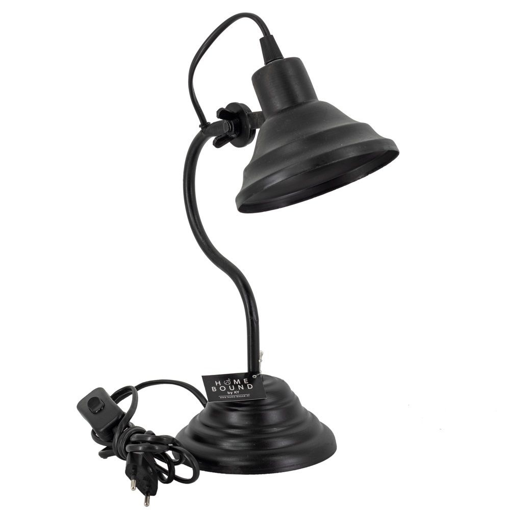 Bureaulamp zwart met gratis ledlamp | Rimisa en decoratie