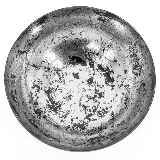 HomeBound Voorraad schaaltje zwart met zilver Ø12,5cm