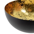 HomeBound schaaltje zwart met goud Ø12,5cm