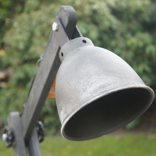 By Mooss Tafellamp Sunburn 45cm Hout