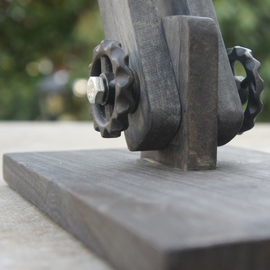 By Mooss Tafellamp Sunburn 45cm Hout