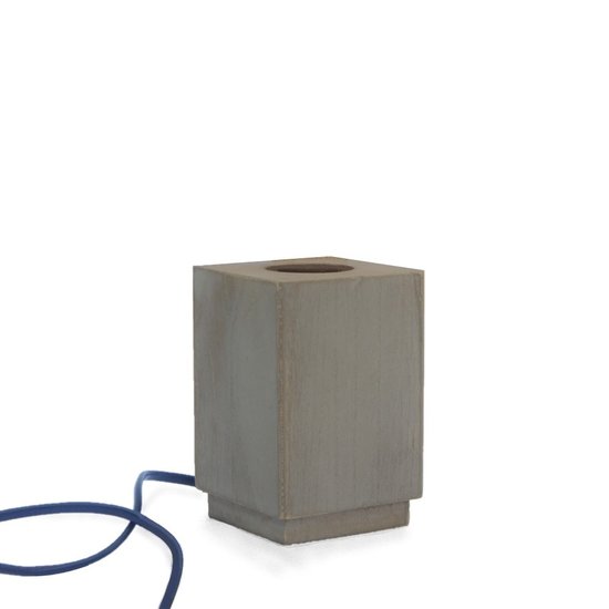 Van Maanen Tafellamp met led snoerdimmer en kooldraad led lamp