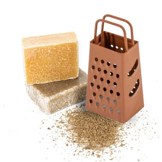 HomeBound Rasp voor amberblokjes in roest kleur