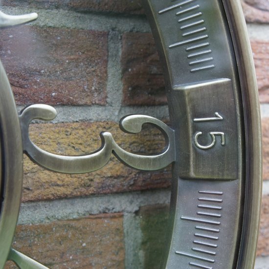 Goods Radarklok Mansion koper Ø55cm metaal