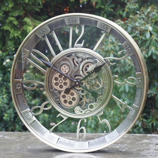 Goods Radarklok Mansion koper Ø55cm metaal