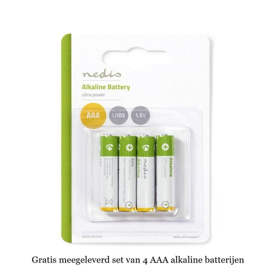 HomeBound Led kaars donkergroen 24 cm hoog 2 stuks