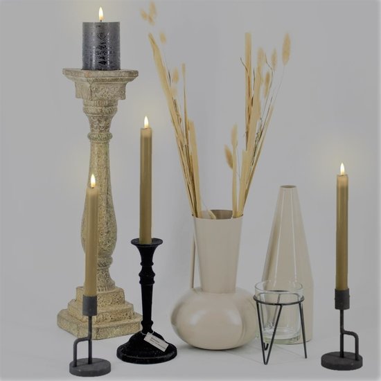 HomeBound Led kaars forest 24 cm hoog 2 stuks