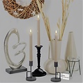 HomeBound Led kaars taupe 24 cm hoog 2 stuks