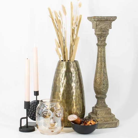 HomeBound Led kaars soft pink 24 cm hoog 2 stuks