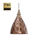PTMD PTMD Danish Print Hanglamp Ø33cm - Koper