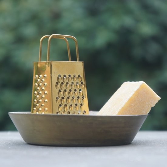 HomeBound Cadeau set amberblokje minirasp en schaaltje