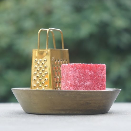 HomeBound Cadeau set amberblokje minirasp en schaaltje