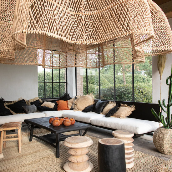 Bazar Bizar De Whipped Hanglamp - Naturel - XXL