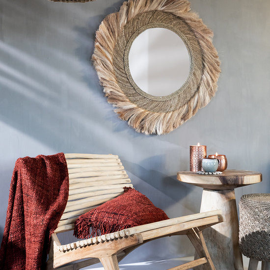 Bazar Bizar De Capri Spiegel - Naturel - L