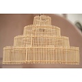 Bazar Bizar De Wedding Cake Hanglamp - Naturel - M