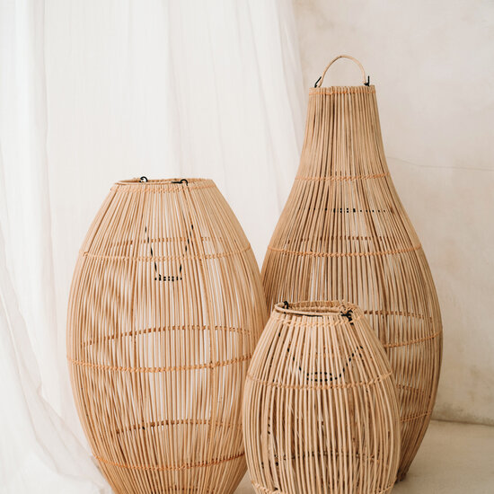 Bazar Bizar De Zuri Hanglamp - Naturel - S