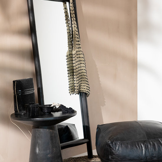 Bazar Bizar De Seagrass Tapijt - Naturel Zwart - 150