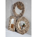 Bazar Bizar De Driftwood Framed Spiegel - Naturel - M