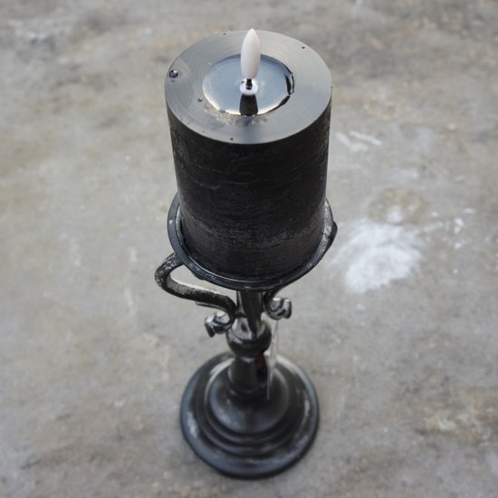 Goods Kandelaar | kaarsenstandaard vintage zwart