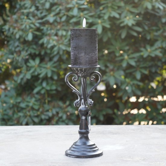 Goods Kandelaar | kaarsenstandaard vintage zwart